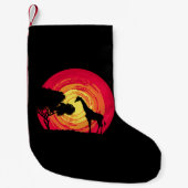 Petite Chaussette De Noël African sunset (Devant)