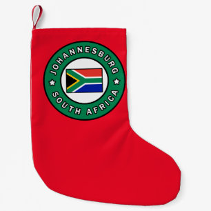 Petite Chaussette De Noël Afrique du Sud de Johannesburg