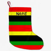 Petite Chaussette De Noël Afrocentré (Devant)