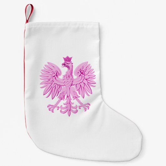 Petite Chaussette De Noël Aigle polonais (Devant)