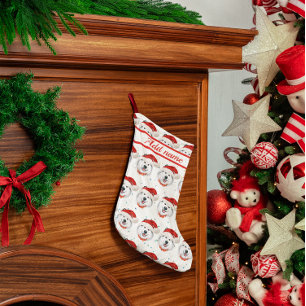 Petite Chaussette De Noël Alaskan Malamute se reproduire Chien de Noël Motif