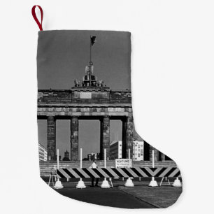 Petite Chaussette De Noël Allemagne vintage Porte de Branbourg
