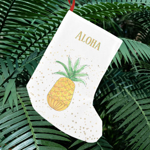 Petite Chaussette De Noël Aloha ananas
