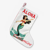 Petite Chaussette De Noël Aloha Mermaid Thunder_Thunder_Cove (Devant (Accrochage))