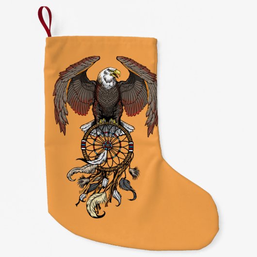 Petite Chaussette De Noël Amérindiens dreamcatcher (Devant)