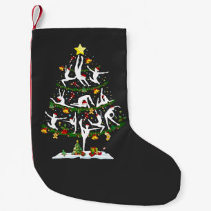 Petite Chaussette De Noël Amoureux de danse de ballet Éclairage de Noël de b