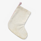 Petite Chaussette De Noël Ancien papier kraft : arrière - plan texturé (Devant (Accrochage))