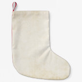 Petite Chaussette De Noël Ancien papier kraft : arrière - plan texturé (Devant)