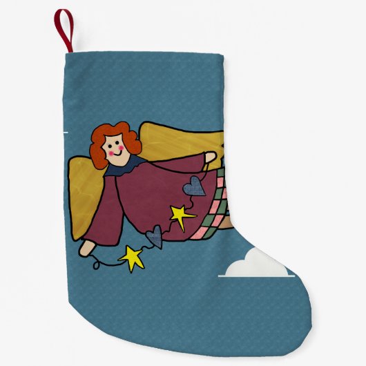 Petite Chaussette De Noël Angel (Devant)