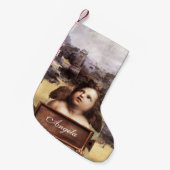 Petite Chaussette De Noël ANGEL / Cherub ailé par Raffaello Sanzio (Devant (Accrochage))