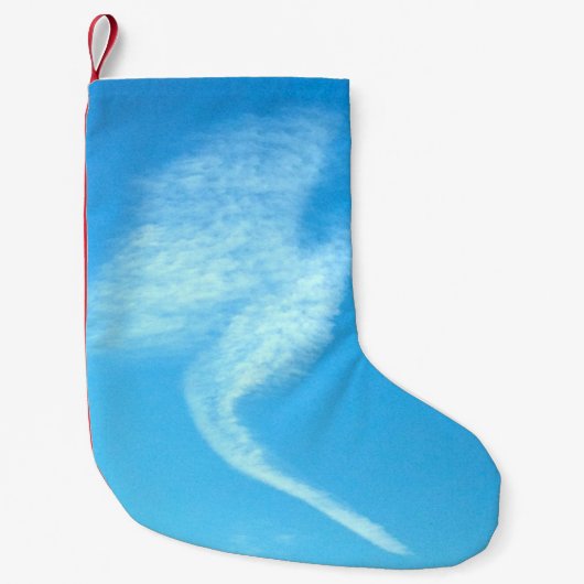 Petite Chaussette De Noël Angel nuage apparaît (Devant)