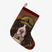 Petite Chaussette De Noël Anglais Springer Spaniel (Devant (Accrochage))
