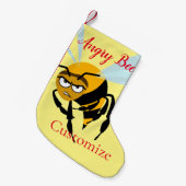 Petite Chaussette De Noël Angry Bee Thunder_Cove (Devant (Accrochage))