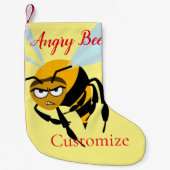 Petite Chaussette De Noël Angry Bee Thunder_Cove (Devant)