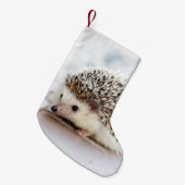 Petite Chaussette De Noël Animal mignon de hérisson de bébé (Devant (Accrochage))