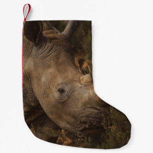 PETITE CHAUSSETTE DE NOËL ANIMAUX SAUVAGES RHINO