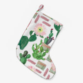 Petite Chaussette De Noël Aquarelle peinture motif sans couture. Aquarelle (Devant (Accrochage))