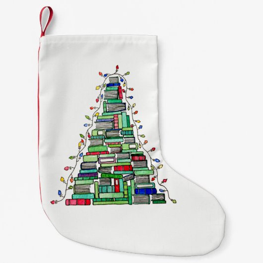 Petite Chaussette De Noël Arbre 2017 de livre de Noël (Devant)