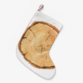 Petite Chaussette De Noël Arbre anneaux. Illustration aquarelle. tabulation (Devant (Accrochage))