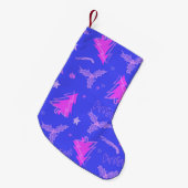 Petite Chaussette De Noël Arbre de Noël à motif Stoking Sock double face (Devant (Accrochage))