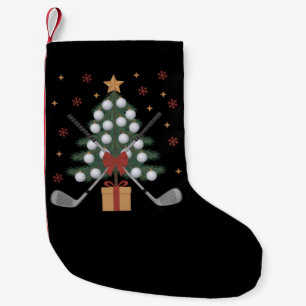 Petite Chaussette De Noël Arbre de Noël Équipement de Golf Noël Golf