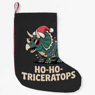Petite Chaussette De Noël Arbre Drôle Rex Dinosaure Vacances Humour