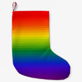 Petite Chaussette De Noël Arc-en-ciel (Devant)