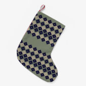 Petite Chaussette De Noël Argyle fair isle seamless pattern designabstract,  (Devant (Accrochage))