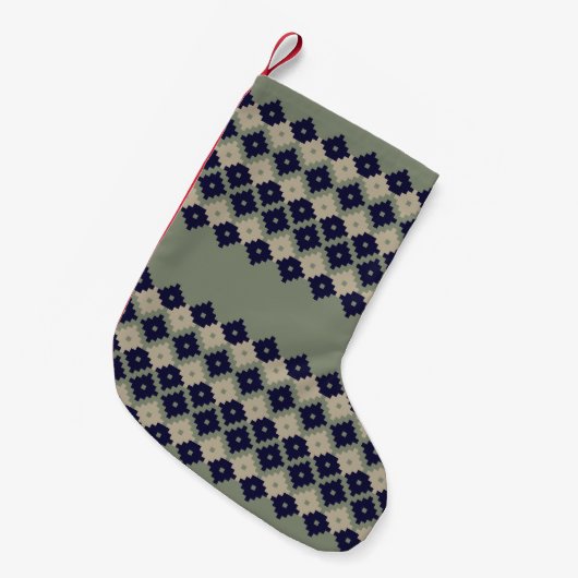Petite Chaussette De Noël Argyle fair isle seamless pattern designabstract, (Devant (Accrochage))