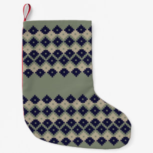Petite Chaussette De Noël Argyle fair isle seamless pattern designabstract, 