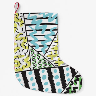 Petite Chaussette De Noël Arrière - plan à main Abstraite 3
