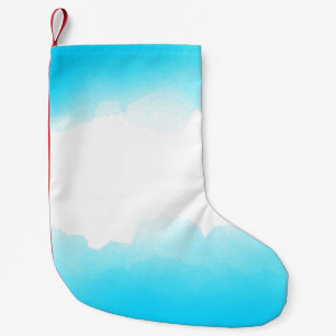 Petite Chaussette De Noël Arrière - plan abstrait aquarelle