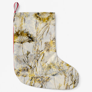 Petite Chaussette De Noël arrière - plan d'aquarelle Abstraite : dandelion,