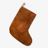 Petite Chaussette De Noël arrière - plan de texture de toile Brown. texture, (Devant (Accrochage))