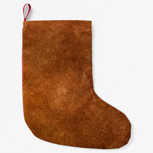 Petite Chaussette De Noël arrière - plan de texture de toile Brown. texture, (Devant)