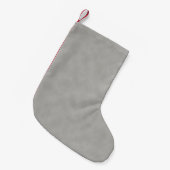 Petite Chaussette De Noël Arrière - plan de texture gris foncé (Devant (Accrochage))