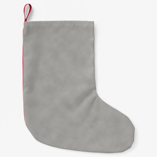 Petite Chaussette De Noël Arrière - plan de texture gris foncé (Devant)