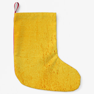 Petite Chaussette De Noël Arrière - plan or texture jaune