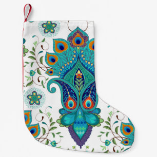 Petite Chaussette De Noël Arrière - plan vintage sans couture avec motif ori