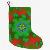Petite Chaussette De Noël Arrosage floral de Noël (Devant)
