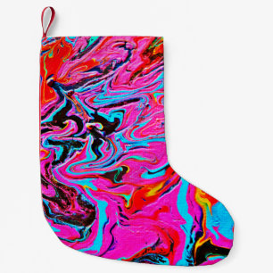 Petite Chaussette De Noël  Art Abstrait, Arrière - plan, Peinture à la main,