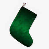 Petite Chaussette De Noël Art Arrière - plan Ombre Gothique Vert (Devant (Accrochage))