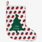 PETITE CHAUSSETTE DE NOËL ART LADYBUG (Devant)
