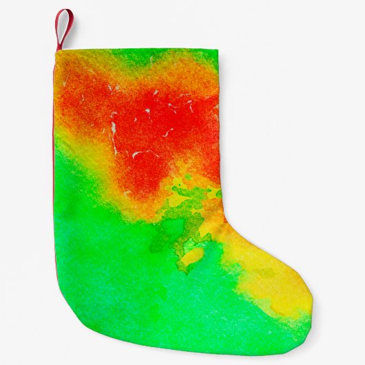 Petite Chaussette De Noël artwork Abstrait de texture riche. Modules créatif (Devant)