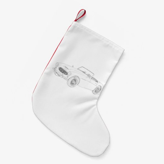 Petite Chaussette De Noël Austin-Healey 1960 (Devant (Accrochage))