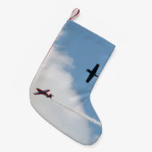 Petite Chaussette De Noël Avion à voilure fixe avion Dogfight (Devant (Accrochage))