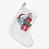 Petite Chaussette De Noël Axolotl Christmas Poison Winter Animals Axolotl (Devant (Accrochage))