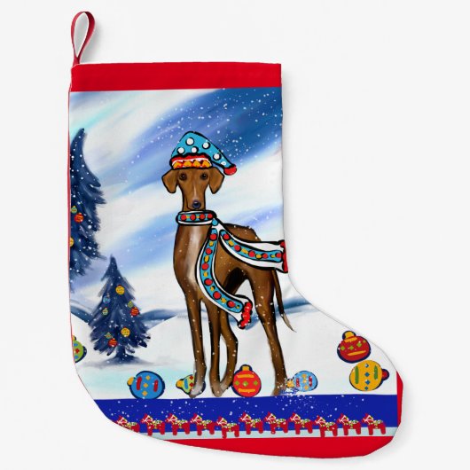 PETITE CHAUSSETTE DE NOËL AZAWAKH (Devant)