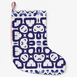 Petite Chaussette De Noël azulejo portugais traditionnel orné. mer vintage