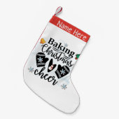 Petite Chaussette De Noël Baking Christmas Cheval (Devant (Accrochage))